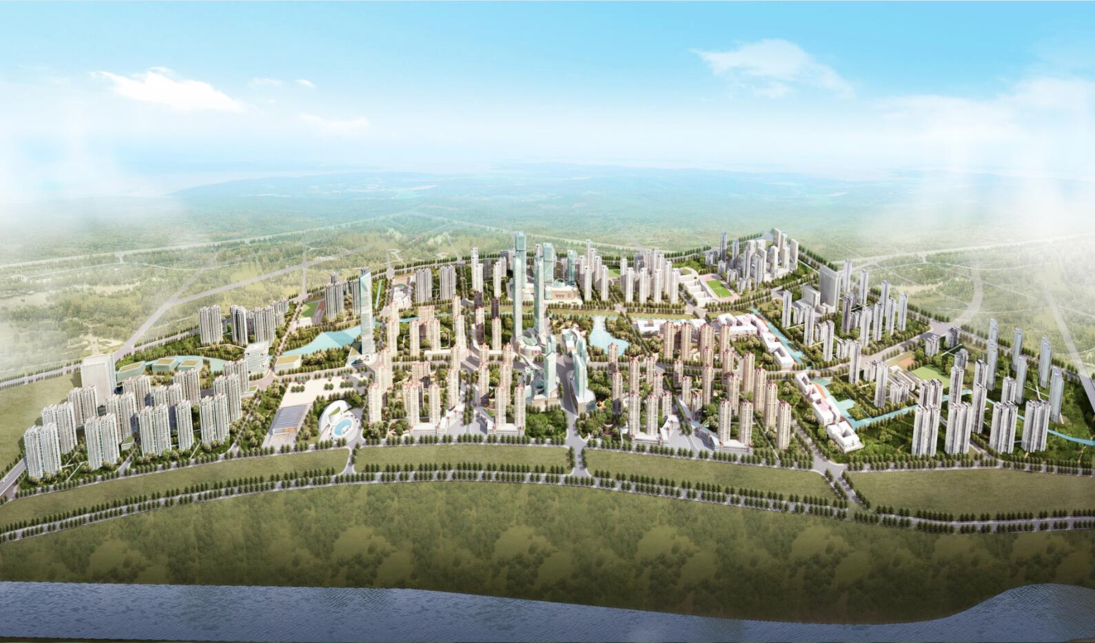 渭南市渭河南岸滨水东区项目